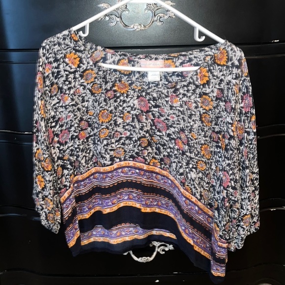 Band of gypsies crop blouse - Picture 2 of 3